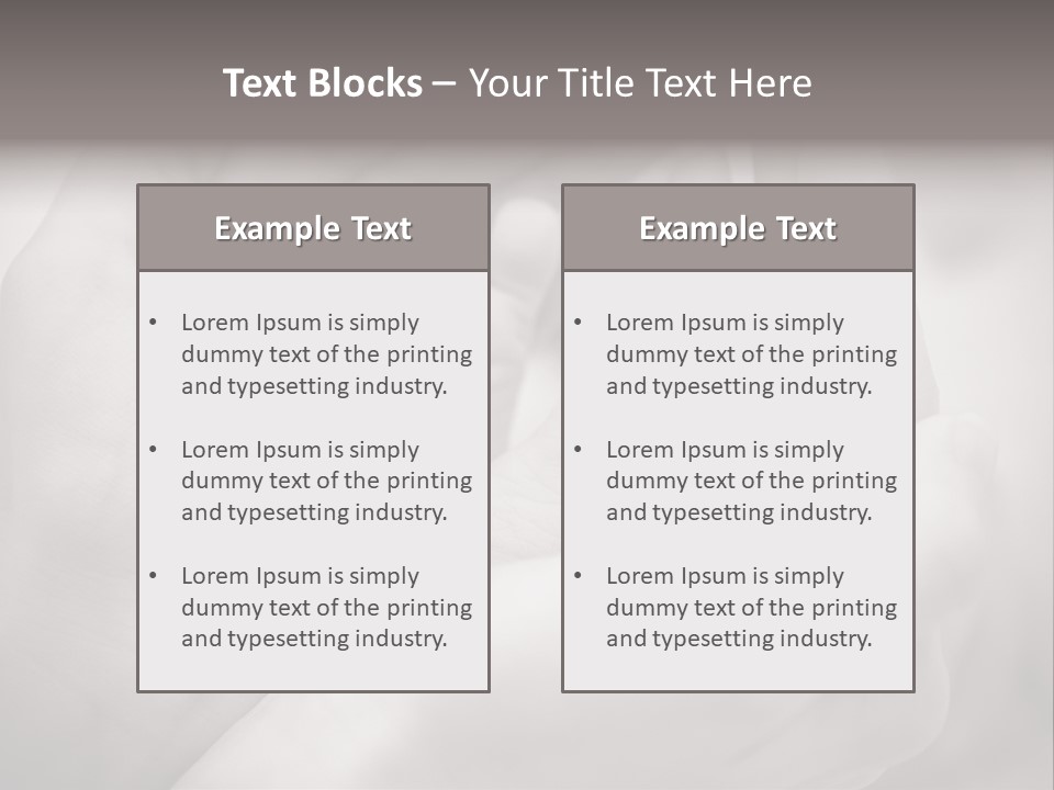 Love White Cute PowerPoint Template
