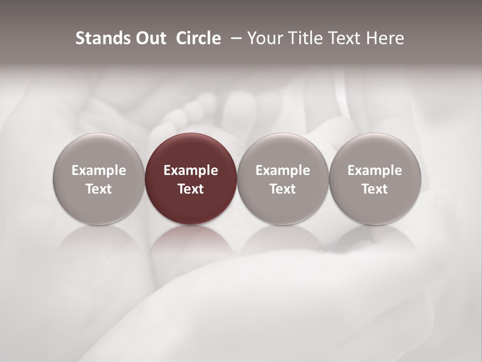 Love White Cute PowerPoint Template