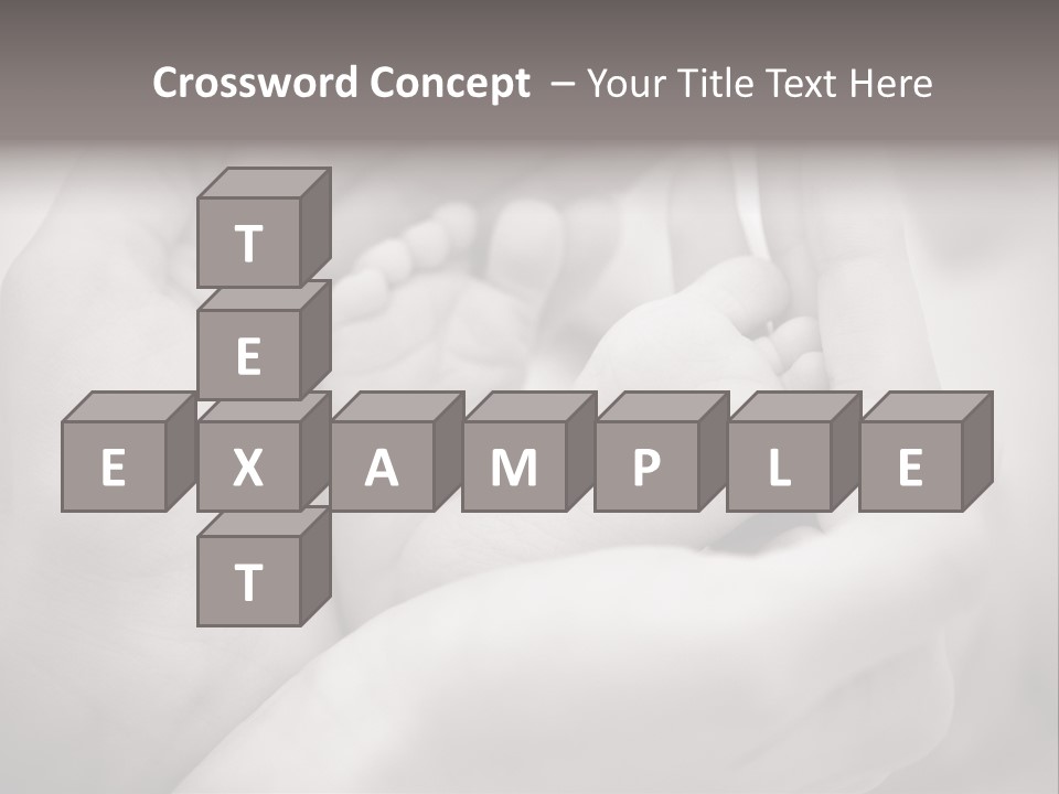 Love White Cute PowerPoint Template