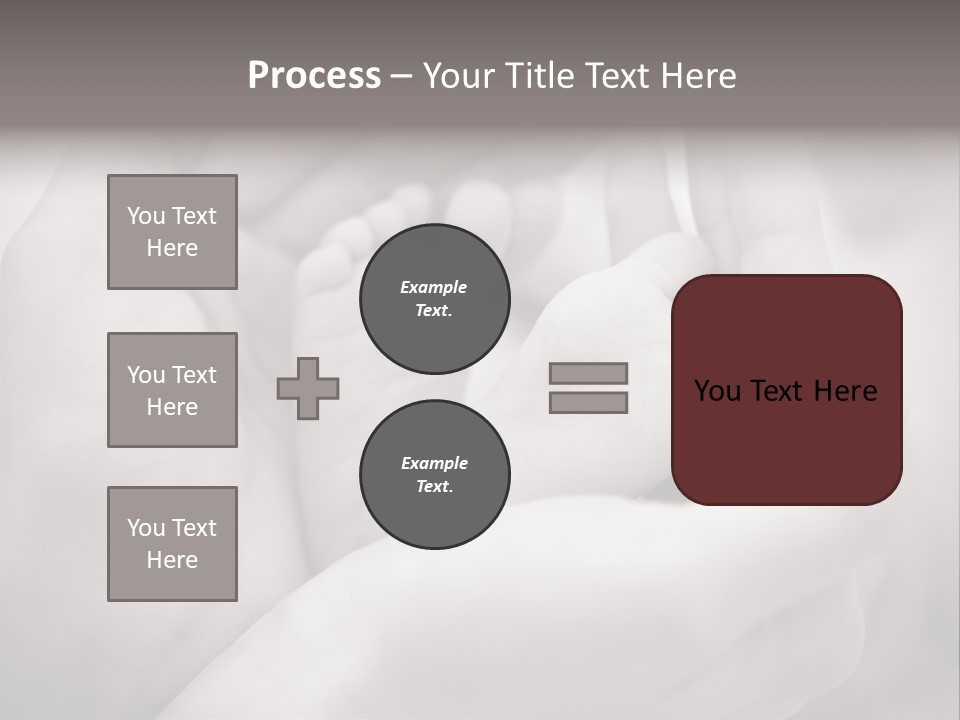 Love White Cute PowerPoint Template