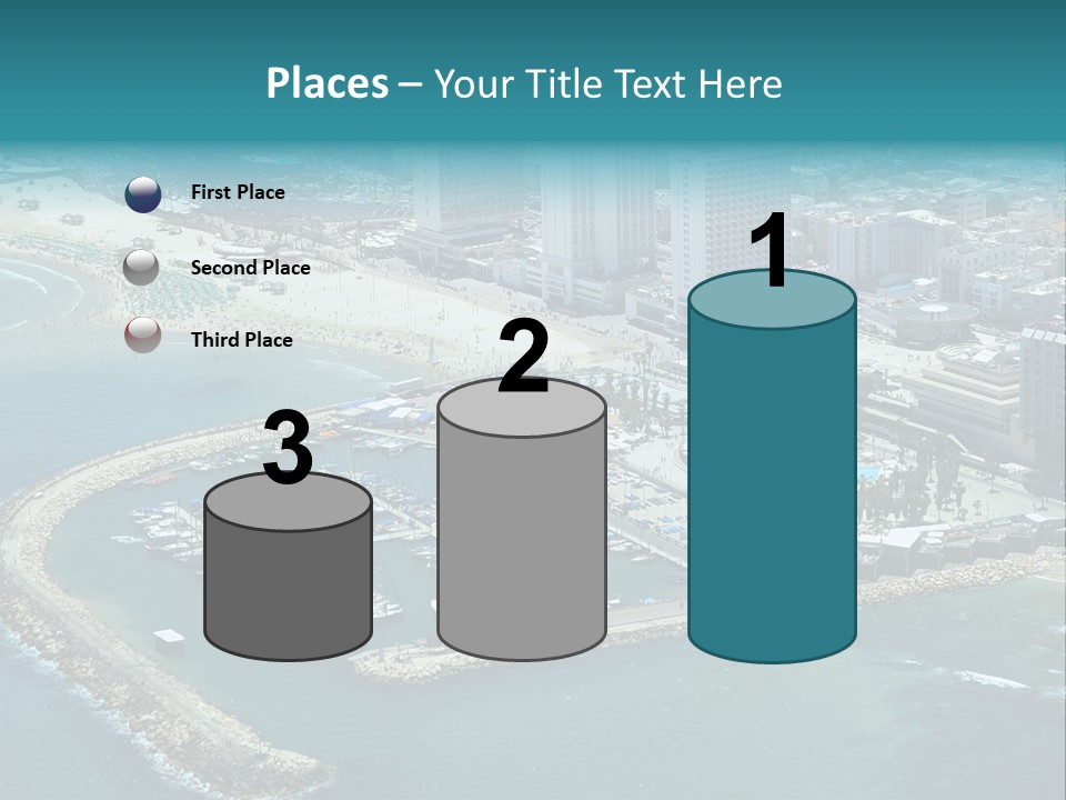 Apartment Life Towers PowerPoint Template