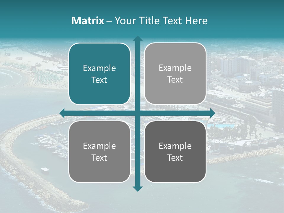 Apartment Life Towers PowerPoint Template