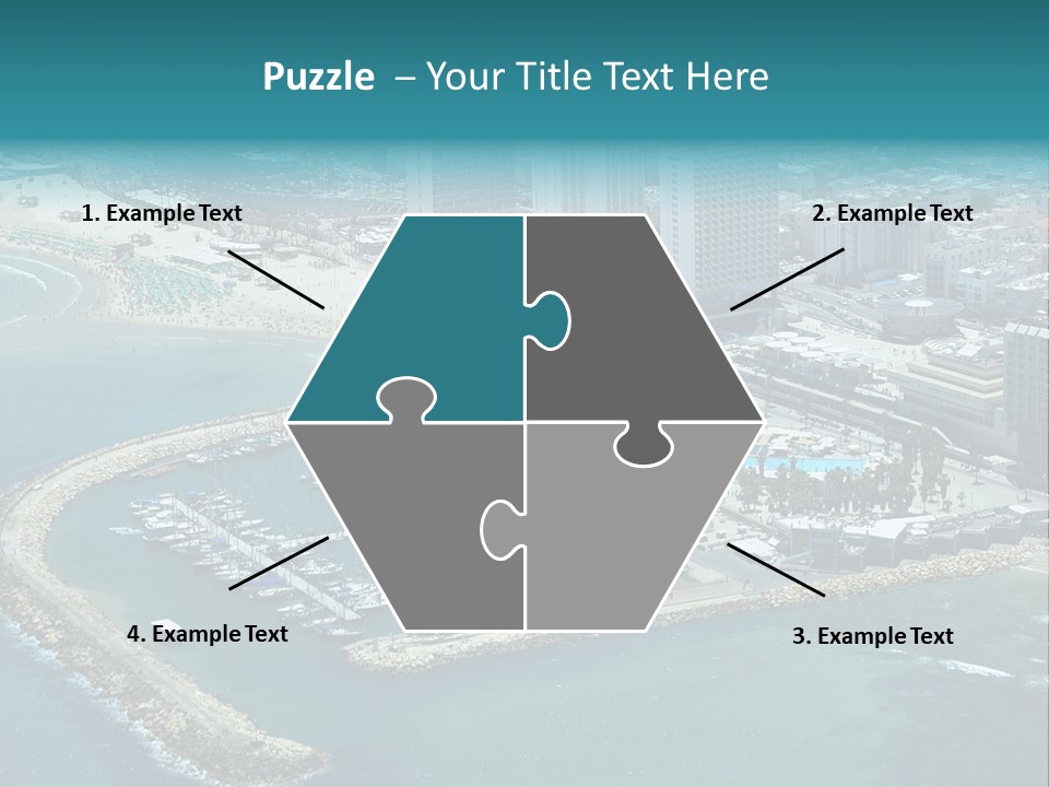 Apartment Life Towers PowerPoint Template