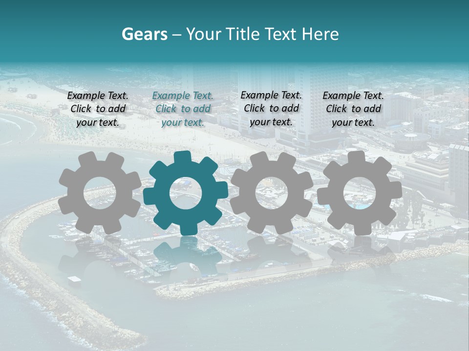 Apartment Life Towers PowerPoint Template