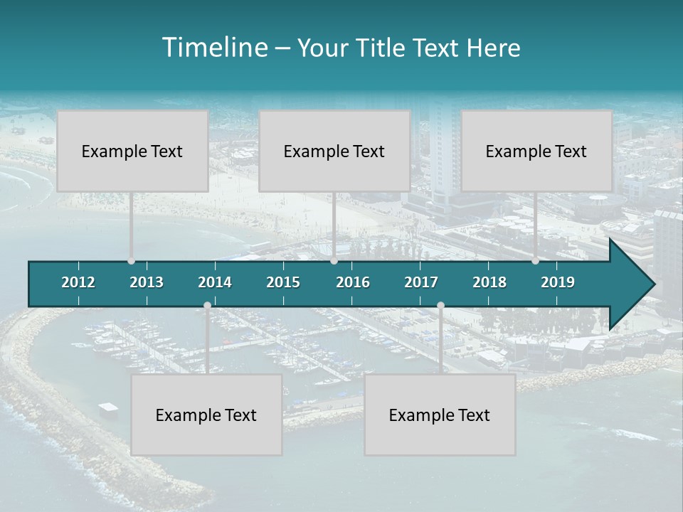 Apartment Life Towers PowerPoint Template