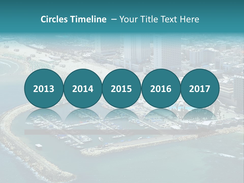 Apartment Life Towers PowerPoint Template