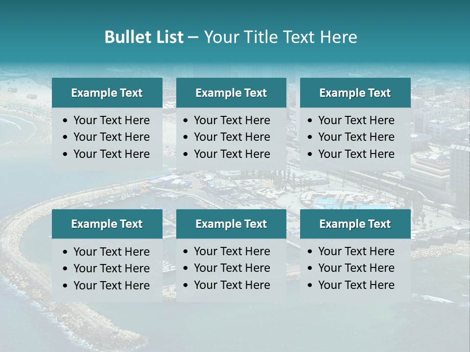 Apartment Life Towers PowerPoint Template