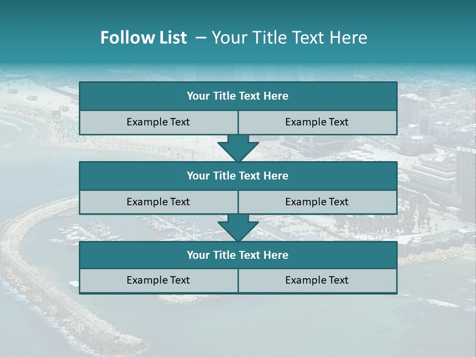 Apartment Life Towers PowerPoint Template