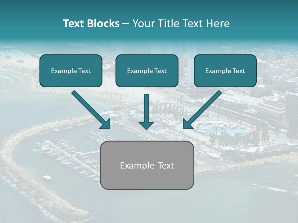 Apartment Life Towers PowerPoint Template