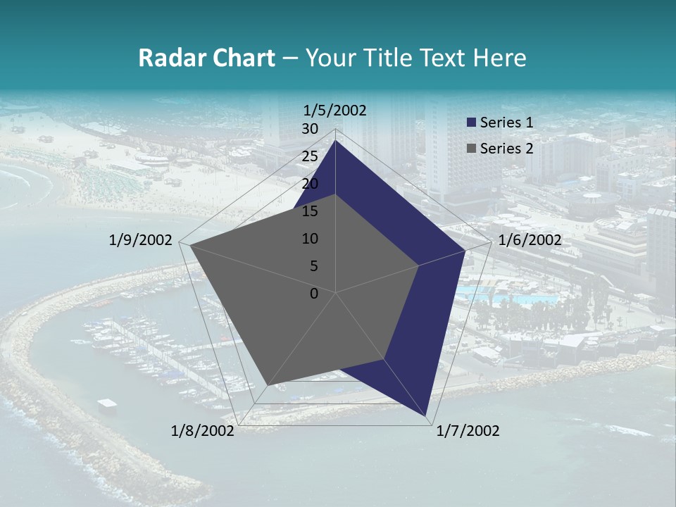 Apartment Life Towers PowerPoint Template
