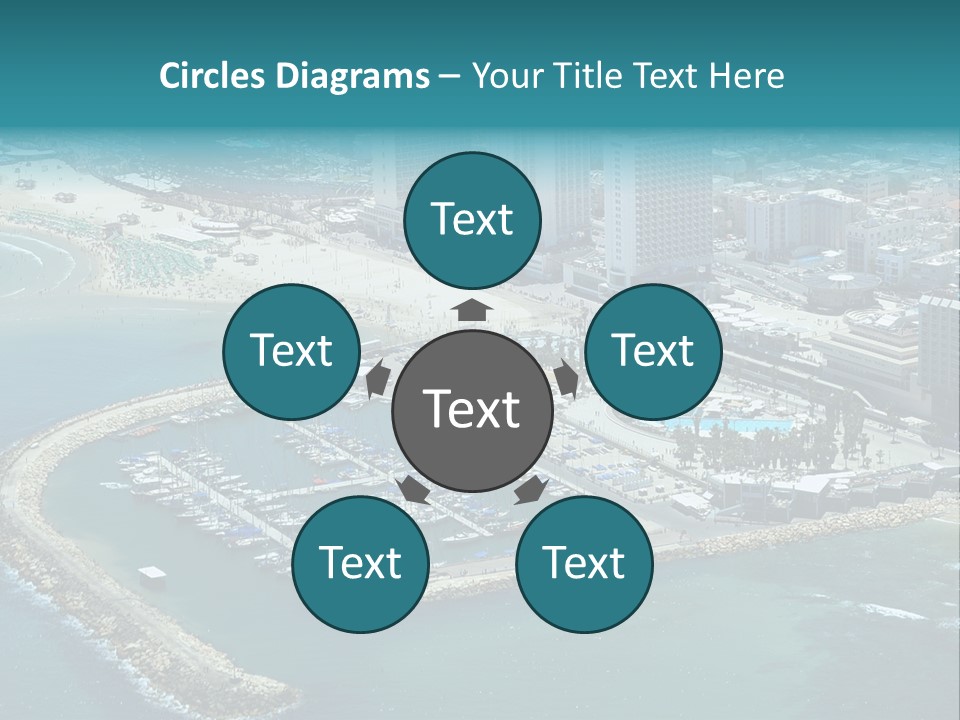 Apartment Life Towers PowerPoint Template