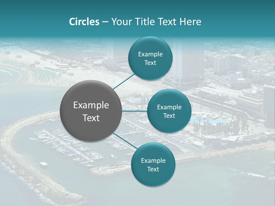Apartment Life Towers PowerPoint Template