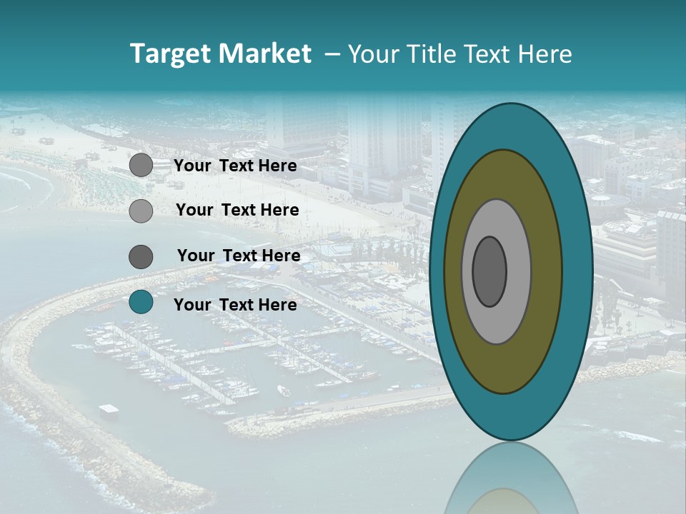 Apartment Life Towers PowerPoint Template