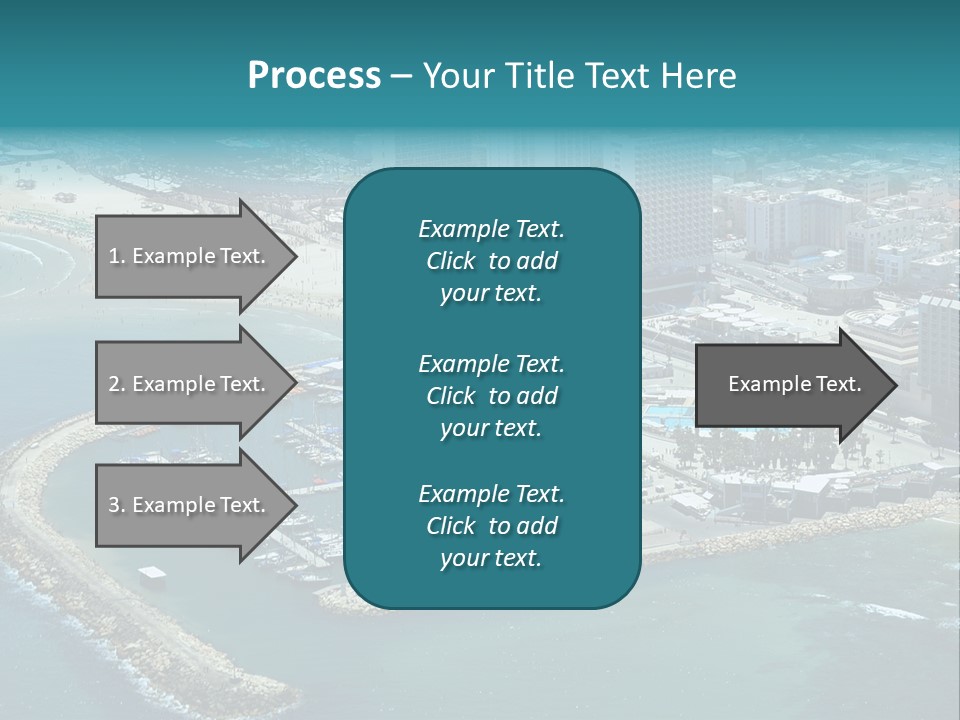 Apartment Life Towers PowerPoint Template