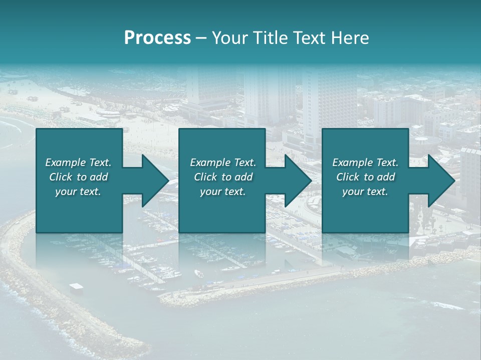 Apartment Life Towers PowerPoint Template