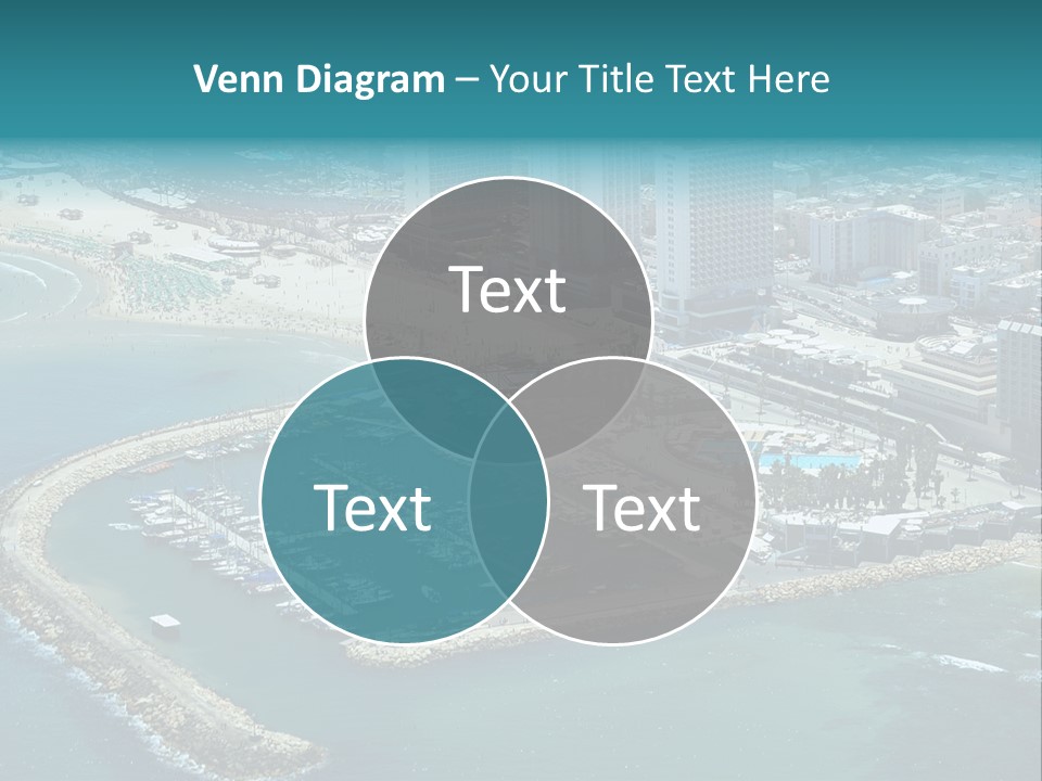 Apartment Life Towers PowerPoint Template