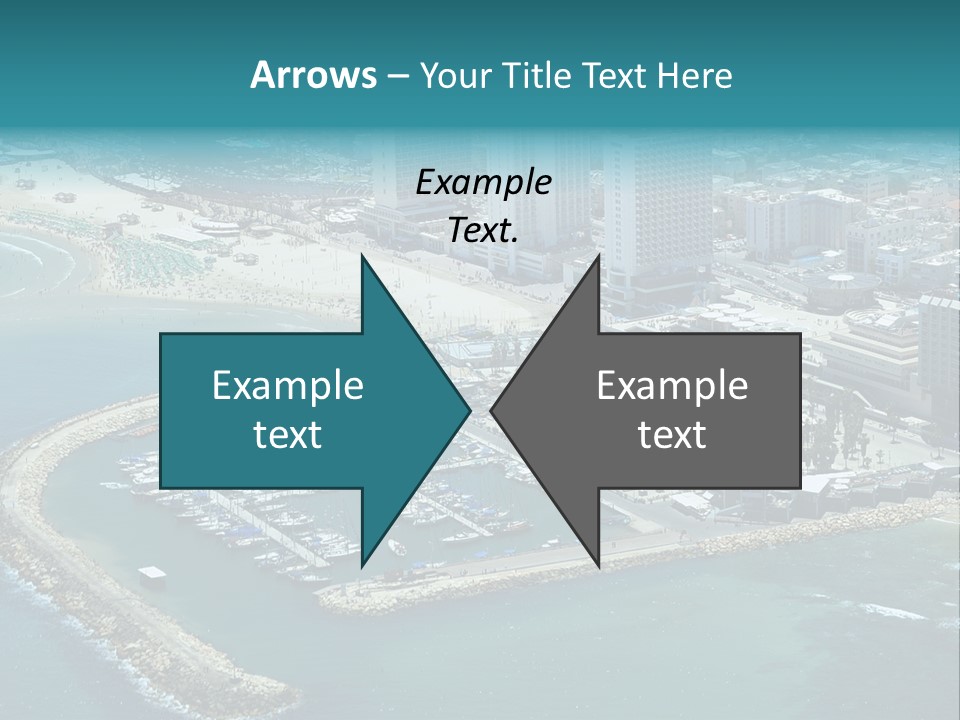 Apartment Life Towers PowerPoint Template