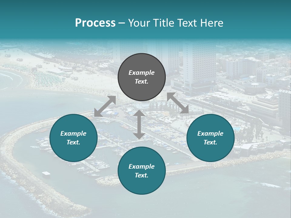 Apartment Life Towers PowerPoint Template