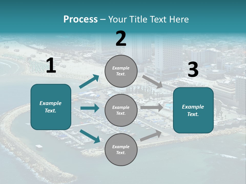 Apartment Life Towers PowerPoint Template