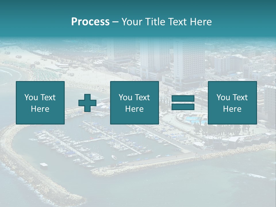 Apartment Life Towers PowerPoint Template