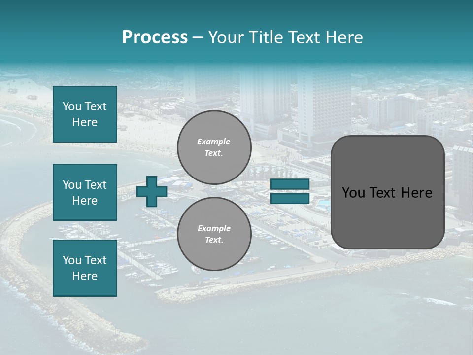 Apartment Life Towers PowerPoint Template