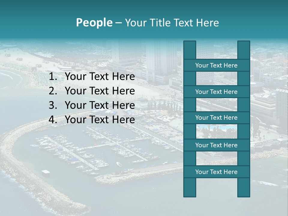 Apartment Life Towers PowerPoint Template