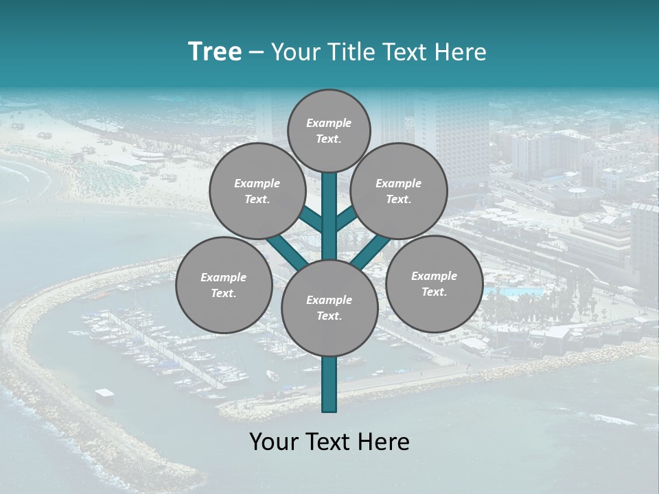 Apartment Life Towers PowerPoint Template