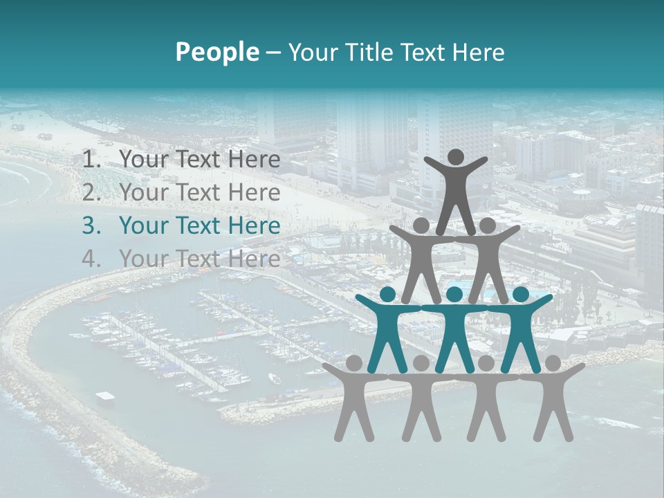 Apartment Life Towers PowerPoint Template