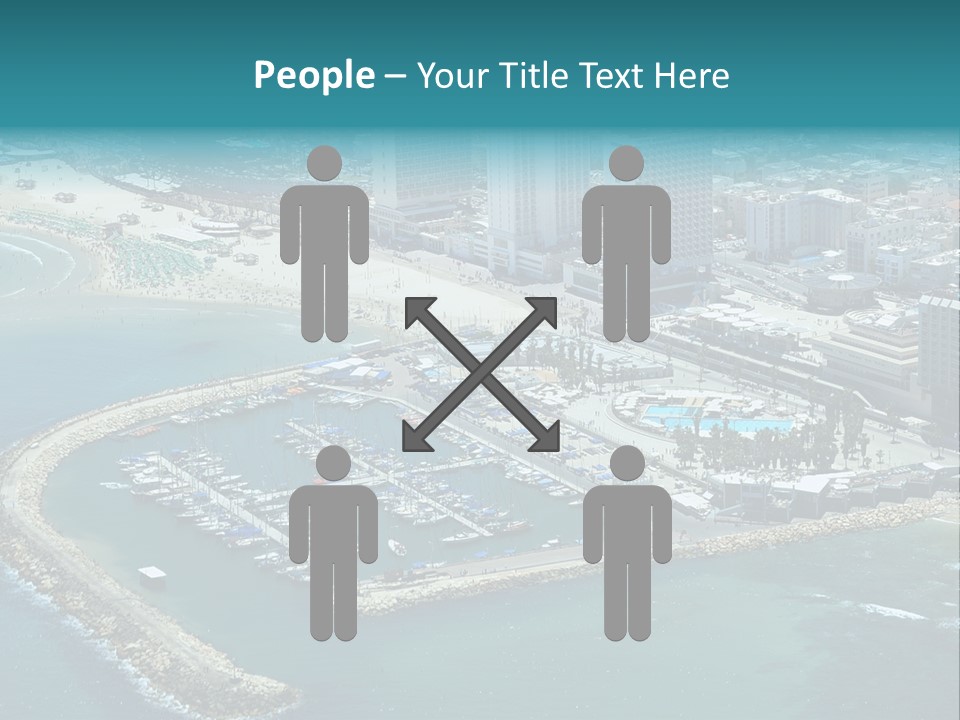 Apartment Life Towers PowerPoint Template