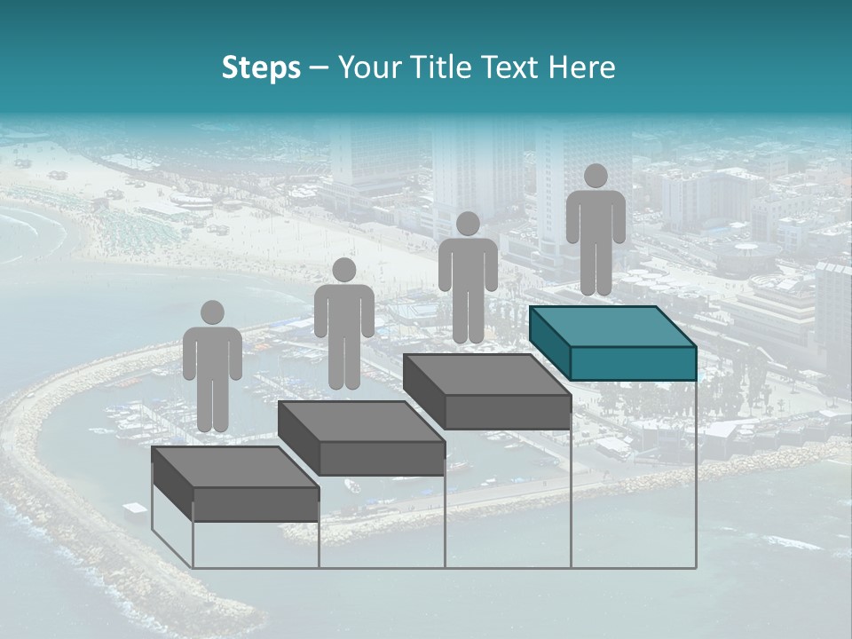 Apartment Life Towers PowerPoint Template