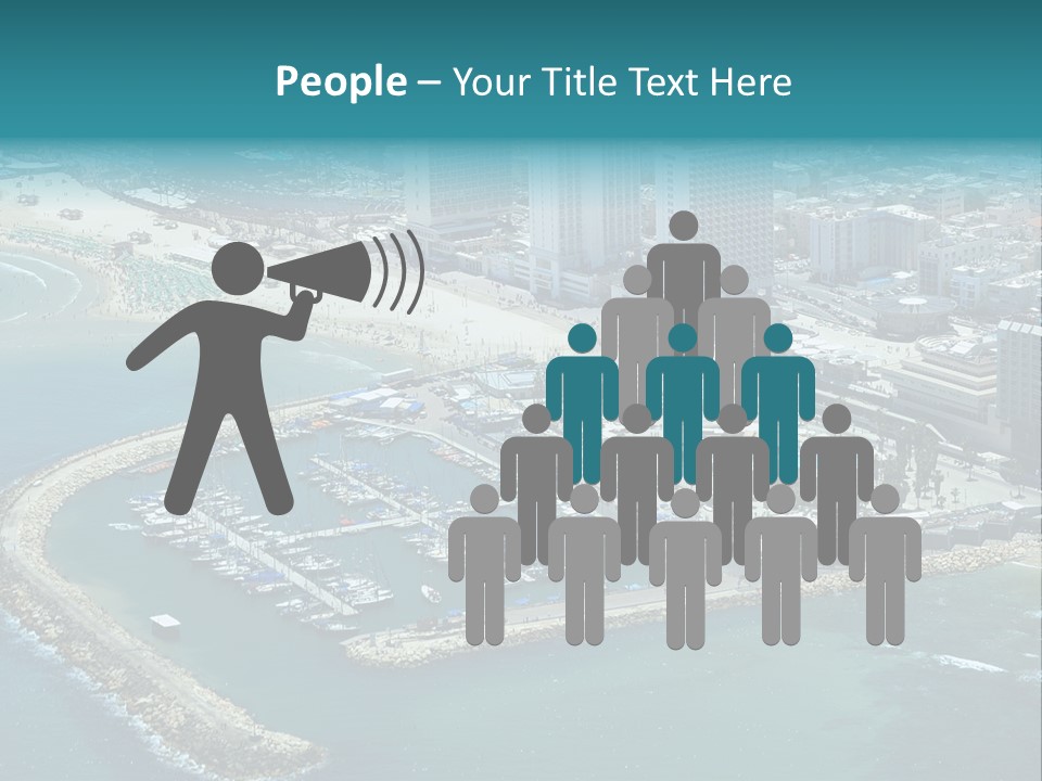 Apartment Life Towers PowerPoint Template