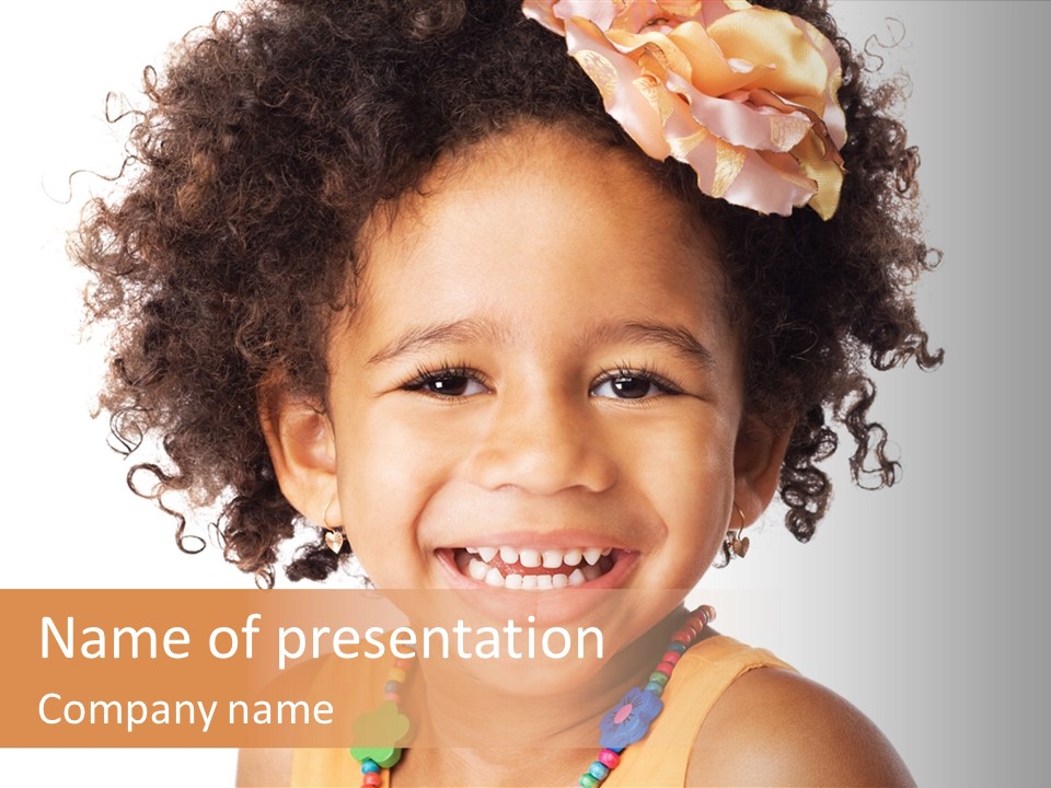 Background Teeth Hat PowerPoint Template