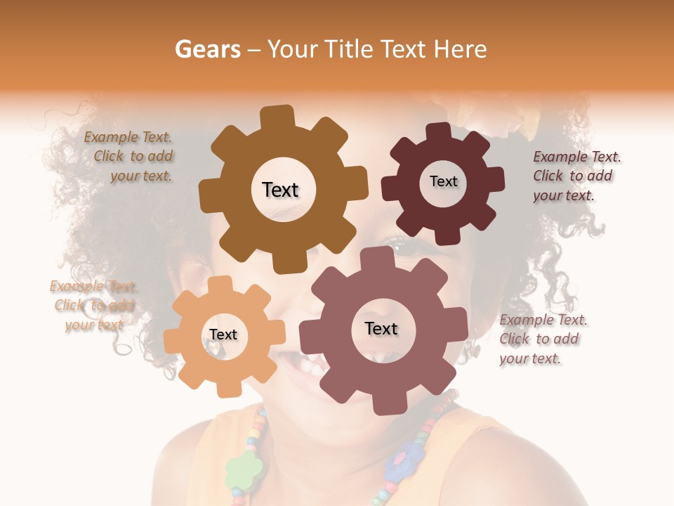 Background Teeth Hat PowerPoint Template