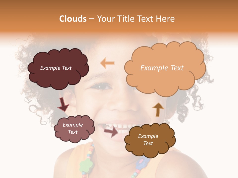 Background Teeth Hat PowerPoint Template