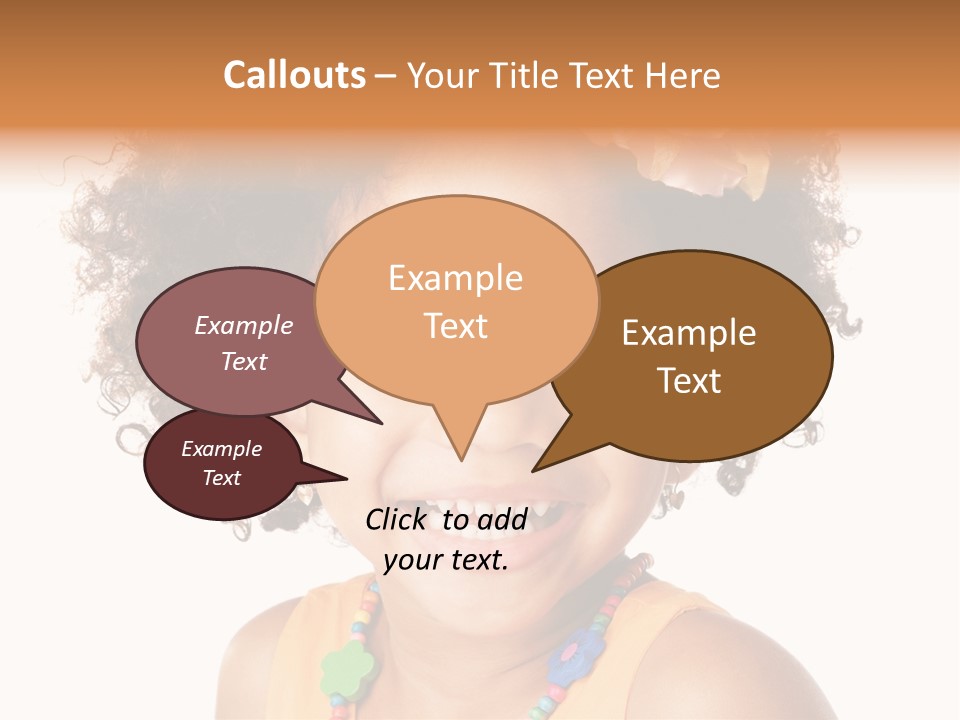 Background Teeth Hat PowerPoint Template