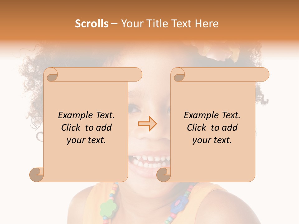 Background Teeth Hat PowerPoint Template