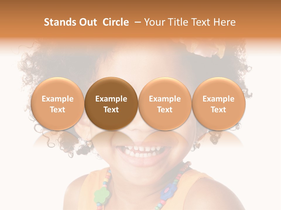 Background Teeth Hat PowerPoint Template