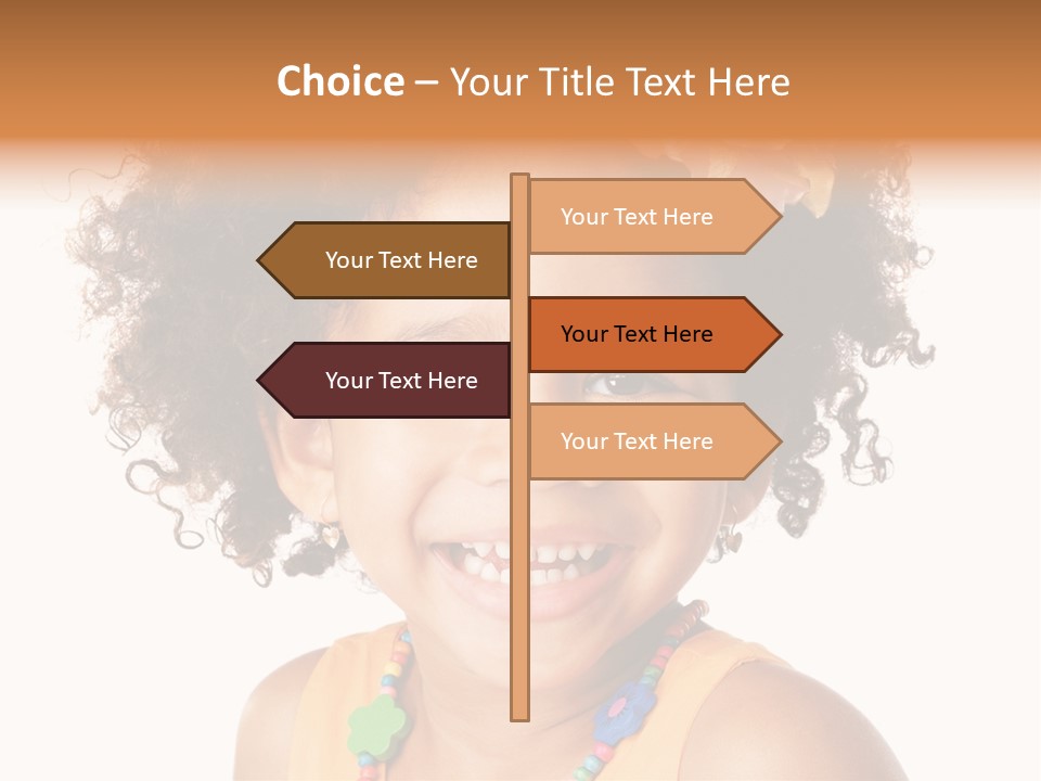 Background Teeth Hat PowerPoint Template