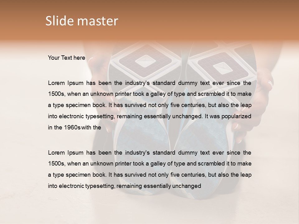 Attractive Thirties Fit PowerPoint Template
