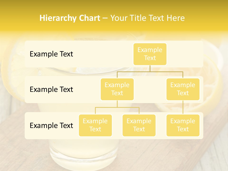 Yellow Cocktail Lemon PowerPoint Template