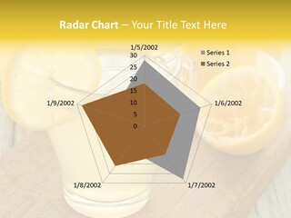 Yellow Cocktail Lemon PowerPoint Template