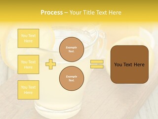 Yellow Cocktail Lemon PowerPoint Template