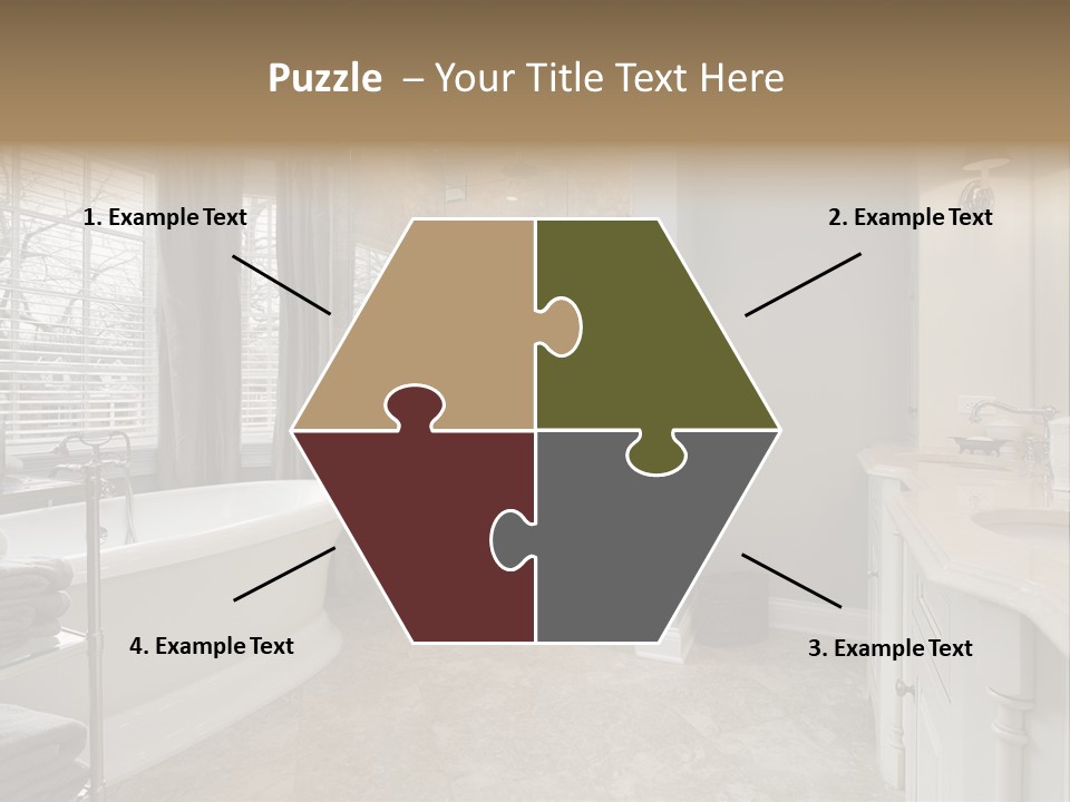 Master Luxury Master Bath PowerPoint Template