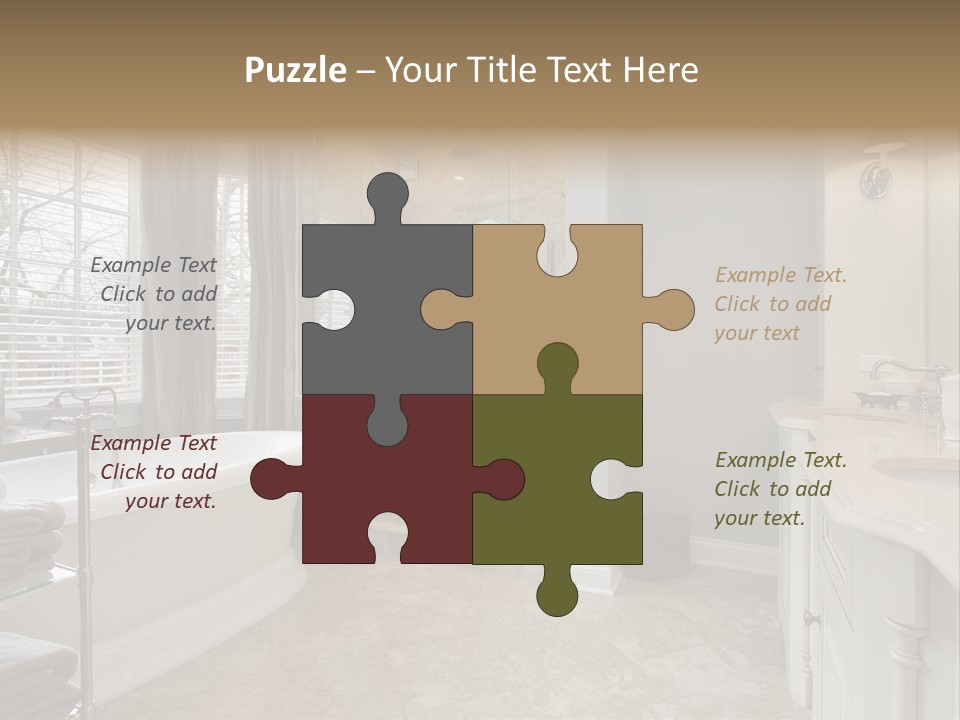 Master Luxury Master Bath PowerPoint Template