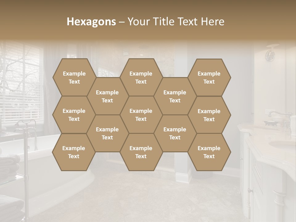 Master Luxury Master Bath PowerPoint Template