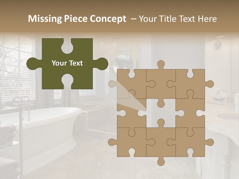 Master Luxury Master Bath PowerPoint Template