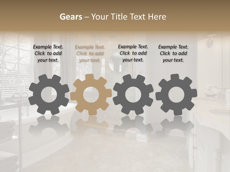 Master Luxury Master Bath PowerPoint Template