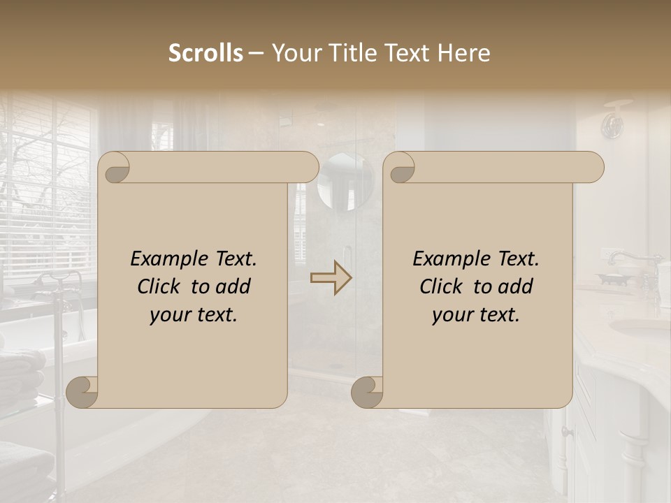 Master Luxury Master Bath PowerPoint Template