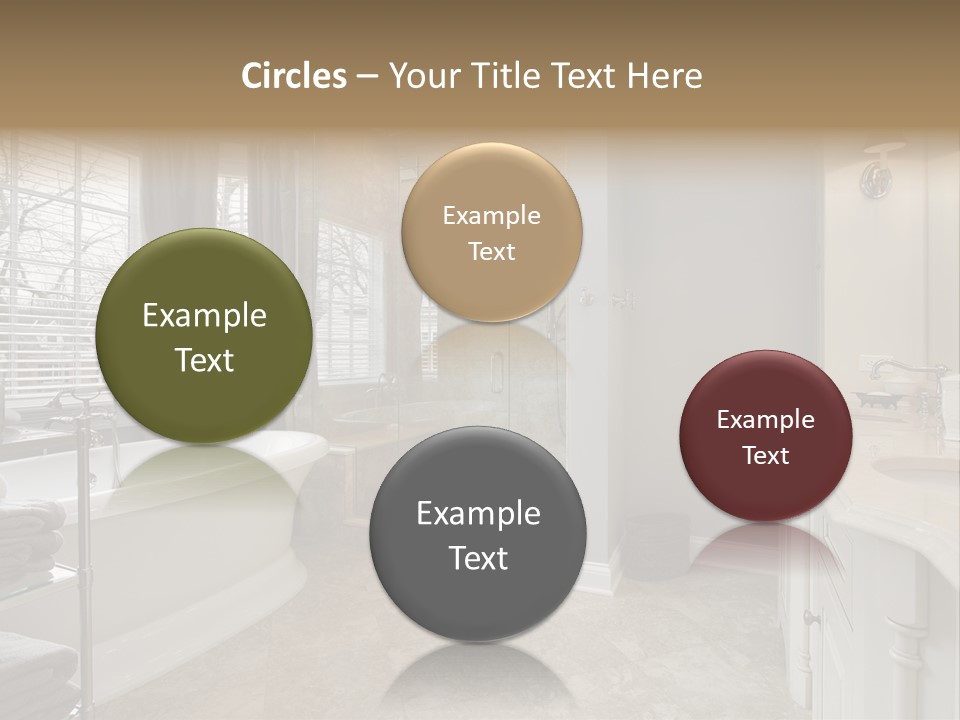 Master Luxury Master Bath PowerPoint Template