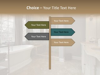 Master Luxury Master Bath PowerPoint Template